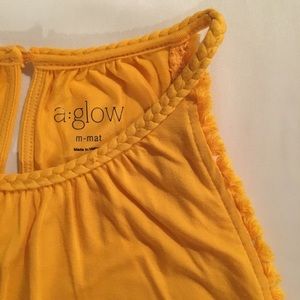 🚨3 for 10🚨Yellow Halter Tanktop